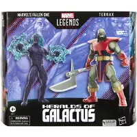 Hasbro Marvel Legends 2-pakkaus sarjakuvasarjan Herald of Galactus 6" toimintahahmo