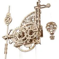Ugears Aero Clock seinäkello pienoismalli