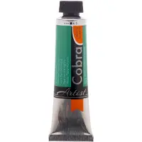 Cobra Artist Water-Mixable Oil Colour Tube Emerald Green 615