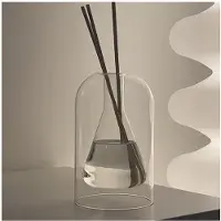 Typecat 4X Storage Containers Diffuser Bottles Aromatherapy Diffuser Bottle Modern Diffuser Glass Bottle,B