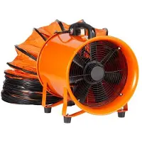 DUOKU Poistofani - - 255 W - 1720 CFM - 79 dB - 298 x 293 x 370 mm