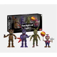 MaxPower (A) Five Nights at Freddy's Action Game Model Doll Decoration 4 kpl/setti