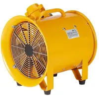 DUOKU Poistoilmapuhallin - - BTF-30/12 - 550 W - 2500 CFM - Keltainen