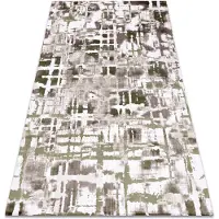 Rugsx Alfombra acrílica DIZAYN 8843 verde 100x300 cm