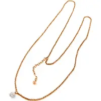Folli Follie Kaulakoru - - 3N0T007RCDF - Hopea 925 - Rose - 25 cm