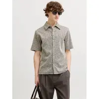 Jack & Jones Jprblanoah Ss Shirt Styd Ss26 - Cream - S