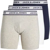 Jack & Jones Solid Plus Size Boxerit 3 Yksiköt