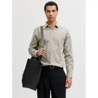 Jack & Jones Jprblaparker Shirt L/S Noos - Beige - S