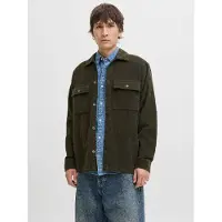 Jack & Jones Jjeperfect Corduroy Overshirt Ls Sn - Khaki green - S