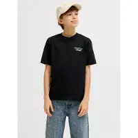 Jack & jones Jornorrebro Typo Tee Ss Crew Neck Sn Jnr - Black - 152