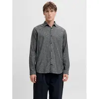 Jack & jones Paita 'JPRBLAParker' vaaleanharmaa / musta