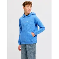 Jack & Jones Jornorrebro Emb Sweat Hood Noos Jnr - Blue - 152