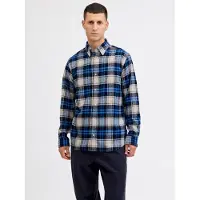 Jack & jones Premium Paita 'JPRBLUBarkley' sininen / yönsininen / vaaleanharmaa