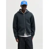 Jack & Jones Jcocover Scuba Sweat Zip Hood Sn - Navy - XXL