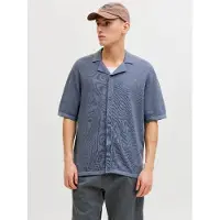 Jack & jones Jjchris Knit Resort Ss - Blue - XS
