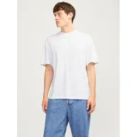 Jack & Jones Jjebradley Tee Ss O-Neck 2Pk Mp Noos - White - L