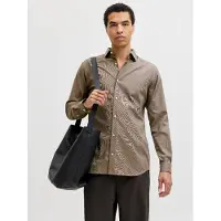 Jack & Jones Jprblaparker Shirt L/S Noos - Beige - L