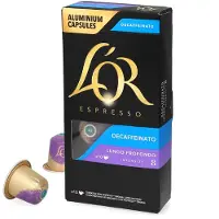 L’OR | Lungo Profondo Kofeiiniton - 10 kapselia Nespresso-koneisiin