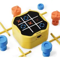 Giiker Tic Tac Toe Bolt -peli Alkuper inen 3-in-1-k dess pidett v pulmapelikonsoli Kannettavat matkapelit autoiluun Lautapelit lapsille ja aiku
