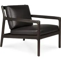 Ethnicraft , Jack Nojatuoli Black Leather