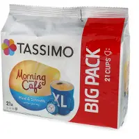 TASSIMO | Morning Café Mild & Smooth XL - 21 kapselia -koneisiin