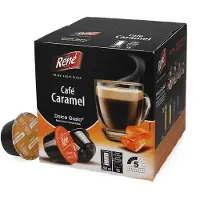 Chef Rene | Karamellikahvi - 16 kapselia Dolce Gusto-koneisiin