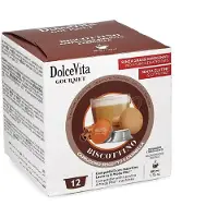 Dolce Vita | Biscottino - Speculoos - 12 kapselia Lavazza A Modo Mio -koneisiin