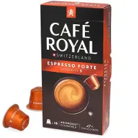 Café Royal | Espresso Forte - 10 kapselia nespresso-koneisiin