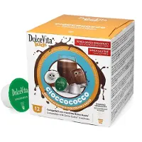 Dolce Vita | Ciocco Cocco - Kookossuklaa - 12 kapselia Dolce Gusto-koneisiin