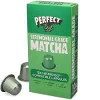 PerfectTed | Seremoniamatcha - 10 kapselia Nespresso-koneisiin