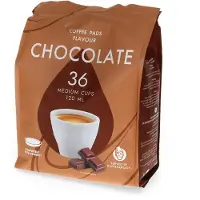 Kaffekapslen | Suklaakahvi - 36 kahvityynyä Senseo-koneisiin