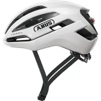 ABUS Taipan LED -pyöräilykypärä shiny white