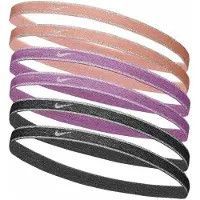 Nike Accessories Swoosh Sport Metallic Päänauha 6 Yksiköt