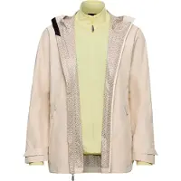 Jack Wolfskin Women's Litestride 3in1 Jacket Oyster XL