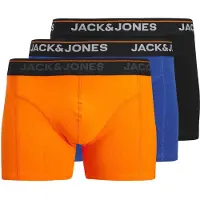 Jack & Jones Jactheodore Solid Trunks 3 Pack Sn - Black - XXL