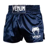 Venum Classic-Muay Thai -Shortsit, Sininen/Valkoinen