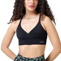 Casall Wrap Sport-BH Musta