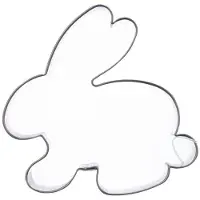 Orion Teräksinen pupu keksileikkuri 65 cm
