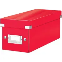 Leitz Arkistolaatikko Click & Store CD punainen