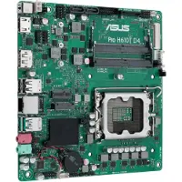 Asus Pro H610T D4-CSM - Emolevy - Ohut mini ITX - LGA1700-asennuspaikka - H610-piirisarja - USB 3.2 Gen 1, USB 3.2 Gen 2 - Gigabit LAN - sisäinen g...