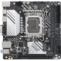 Asus PRIME H610I-PLUS-CSM, Intel, LGA 1700, Intel Celeron, Intel Core i3, Intel Core i5, Intel Core i7, Intel Core i9,..., DDR5-SDRAM, 96 GB (90MB1GB0-M0EAYC)