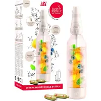 Isi Twist'n Sparkle Virtuoso hiilihapotuslaite aloituspakkaus, ivory