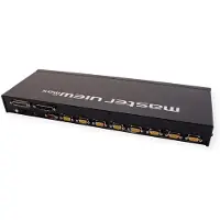 Aten – KVM switch, 1 console controls 8 computers, OSD, 19", USB & PS/2 (CS1708A-AT-G)