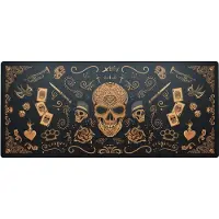 Cherry XTRFY GP5-XL-CALAVERA, Monivärinen, Kuva, Kangas, Kumi, Liukumaton pohja, Pelihiirimatto