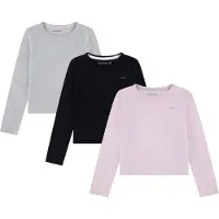 Abercrombie & Fitch Puserot - 3 kpl - Teline Vaaleanpunainen/Mus - - 9-10 v (134-140) - Puserot
