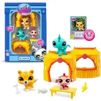 Bandai Littlest Pet Shop Tiki Jungle-hahmo 17.8x20.3x6.35 Cm