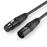 UGREEN XLR - XLR cable 2m black (20710B)