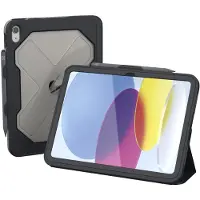 Zagg Rugged Messenger -iPad 10.9 G10 Suojakotelo, hiilenvärinen