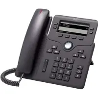 Cisco 6851 IP-puhelin Musta Johdollinen puhelin 4 linjat