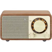 Sangean Kannettava radio - - AITO MINI - Bluetooth - FM - Pähkinäpuukotelo